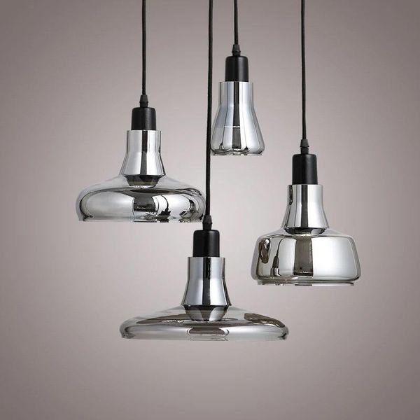 

pendant lamps modern led lights glass hanging living bedroom restaurant dinning decor creative nordic lighting simple bar gray