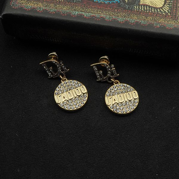 

design jewelry fashion letter round full diamond quality women's pendant, Silver