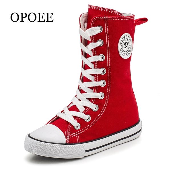 

opoee children canvas boys and girls high-breathable board spring autumn shoes 210329, Black