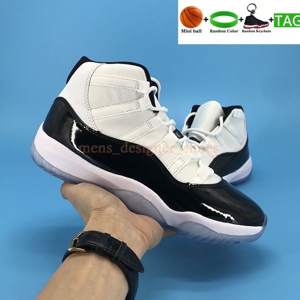 

newset 11 11s 25th anniversary basketball shoes men women sneakers low legend blue white bred pantone cap and gown mens trainersbfpv