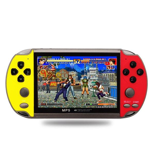 

game controllers & joysticks x7 handheld console 4.3inch 8g double-rocker joystick classic 6000 games retro sfc fc video consoles machine