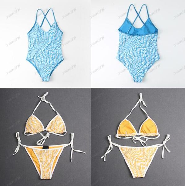 

designer swimwear bikini womens swimwear swimsuits bikini classic letter printed blue set bra bodysuit bikinis summer swimsuit fashion one p, White;black