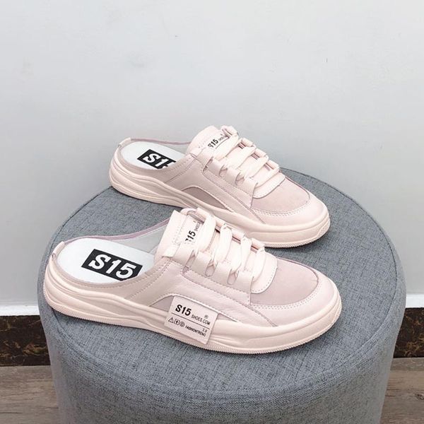 

2021 spring new women flats summer lace up ladies casual sneakers fashion female platform sandals flat heel outdoor woman shoes, Black