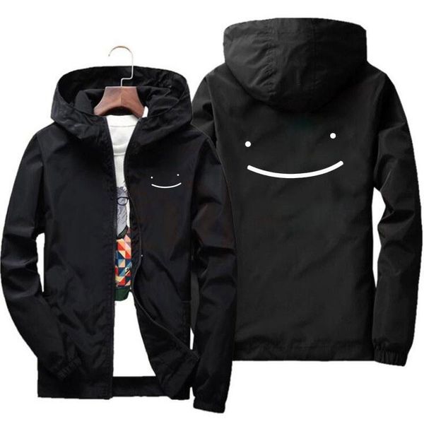 

men's jackets dream merch hoodie jacket men women pullover harajuku tracksui 2021men's streetwear casual fashion oversized clothes, Black;brown