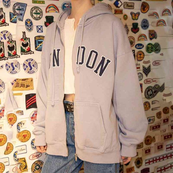 

women's hoodies & sweatshirts unuth girls oversize cotton hoodies fall fashion ladies loose clothes vintage women fancy 1aue, Black