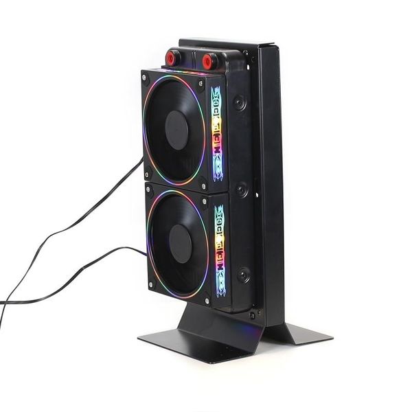 

lapcooling pads external water dock bracket for itx computer case 240 360mm cooler radiator multifunction stent