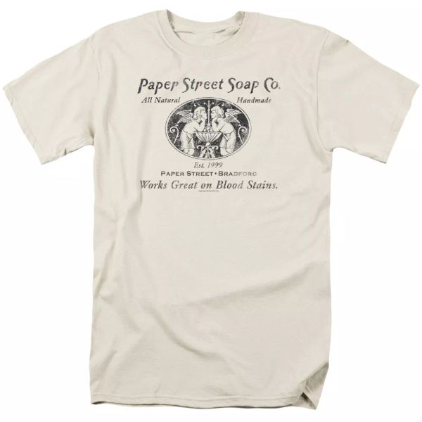 

fight club paper street t-shirt sizes s-3x new, White;black