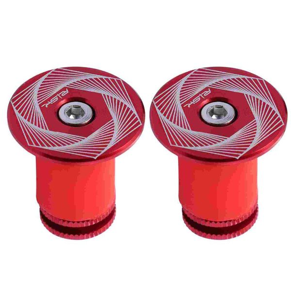

bike handlebars &components 2pcs cycling handlebar end plugs aluminum expanding bar ends locking caps