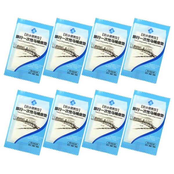 

toilet seat covers 50pcs in 1 box pocket size mat waterproof cover disposable pad bathroom cushion accessiories for home