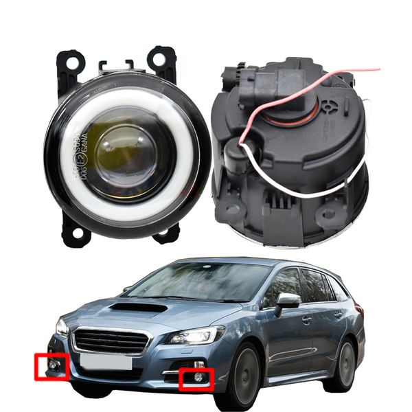 противотуманный свет с для Subaru Levorg Impreza 2014-2018 2 x Автомобильные аксессуары Высококачественные фары Лампы светодиодные DRL