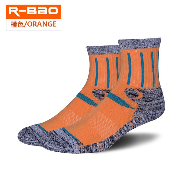 

socks r-bao autumn and winter thick outdoor skiing fishing sports terry towel long tube running 036, Black;white