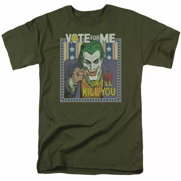 

dc batman dark detective #1 t shirt mens licensed dc comics tee military green, White;black