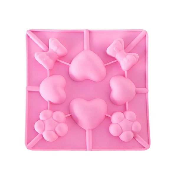 

cake tools lollipop chocolate silicone mold 3d ice fondant jelly mould diy baking decoration resin soap
