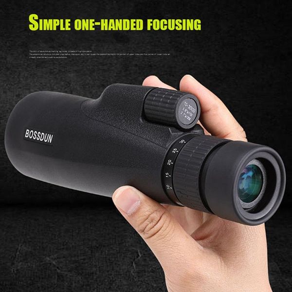 

telescope & binoculars bossdun 10-30×50 powerful monocular long range zoom pocket spotting eyeglass for hunting camping tourism children tel