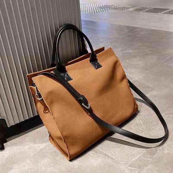 

shopping bags retro large-capacity new handbags women's messenger tote 220307