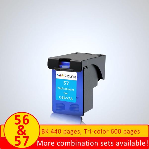 

xiangyu for 57 color ink cartridge 56 deskjet 5150 450ci psc 1315 2110 2210 2410 printer cartridges