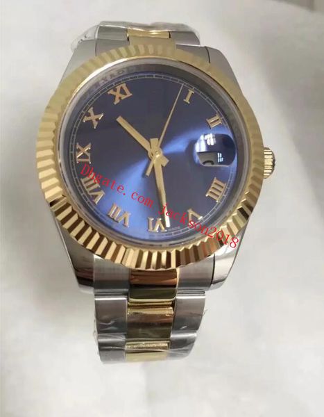 

men's mechanical watch bp v2 asia 2813 movement 36mm romen dial 116231 116233 116234 316l steel original box luxury watches, Slivery;brown