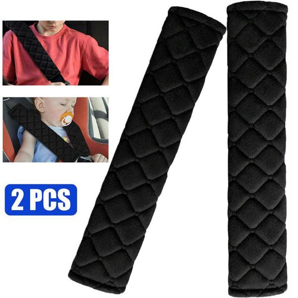 

safety belts & accessories 2pcs car seat belt shoulder pad cover cushion harness comfortable driving for auto driver care