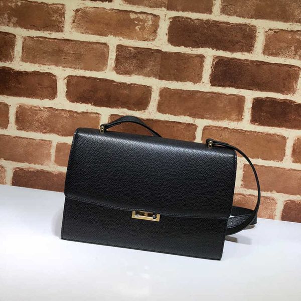 

7a+fashion 2021 new style 575163 fashion bags cover plain genuine leather versatile interior slot pocket fashion atmosphere delicate gracefu