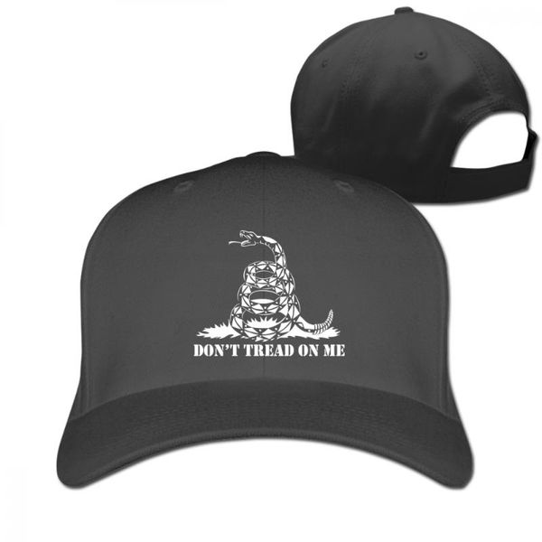 

visors don't tread on me black white men's women's truker cap adjustable golf dad hat, Blue;gray