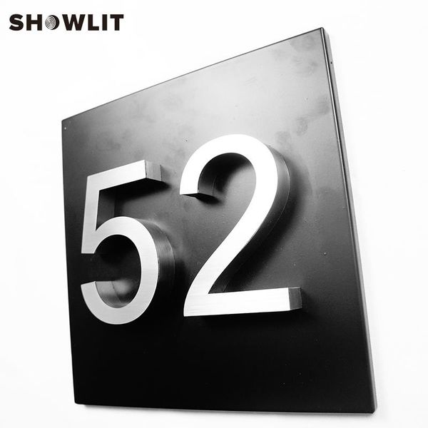 

other door hardware black modern wall mounted numbering house signs