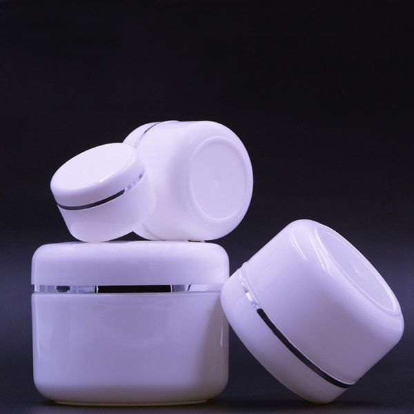 

empty pp bpa round jars cosmetic face cream packing bottles
