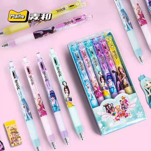 

he mai love ye oli fairy princs prs neutral pen black bullet head to write smoothly 0.5