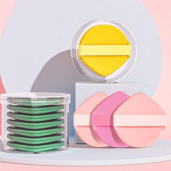 

sponges, applicators & cotton 3/7 pcs /set makeup puff portable dry wet dual-use super soft double-sided cosmetic delicate beauty tools