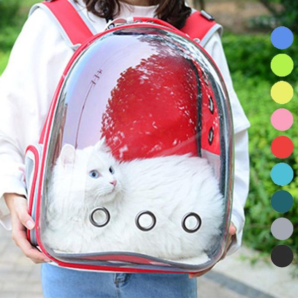 

cat carriers,crates & houses backpack transparent carrying bag travel space pet dog carrier transport bags for cats