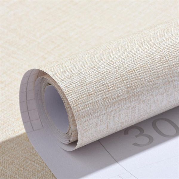 

wallpapers cloth wallpaper self adhesive pvc plain living room linen renovation fabric sticker tv background contact paper home decor