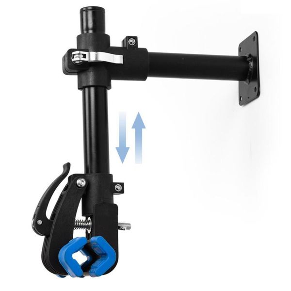 

car & truck racks 1pc bike bicycle cycling bench wall mount repair rack workstand carbon steel adjustment accessories
