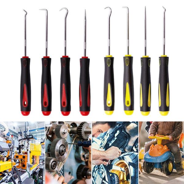 

professional hand tool sets 4pcs 135/160mm auto vehicle oil seal screwdrivers set o-ring gasket puller removal pick hooks tools