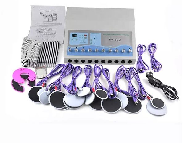 

portable electrical tm 502 ems slimming machine massager fat removal skin tightening body fitness thermionic muscle stimulator massage