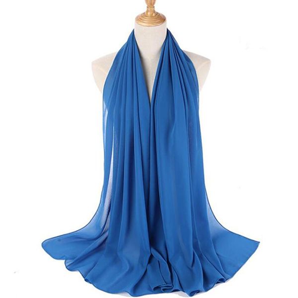 

chiffon shawl scarf shawls for women wraps wrap hijab lot cape female scarves big winter stoles scarfs bufanda mujer solid color, Blue;gray