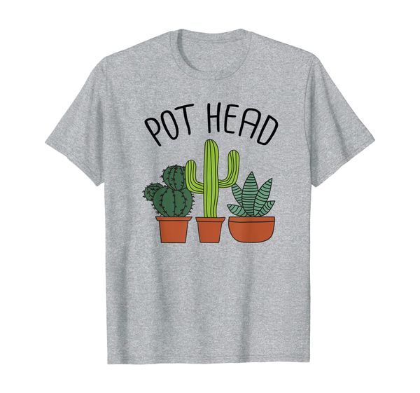 

Pot Head Potted Plant Lover Shirt for Gardeners, Mainly pictures