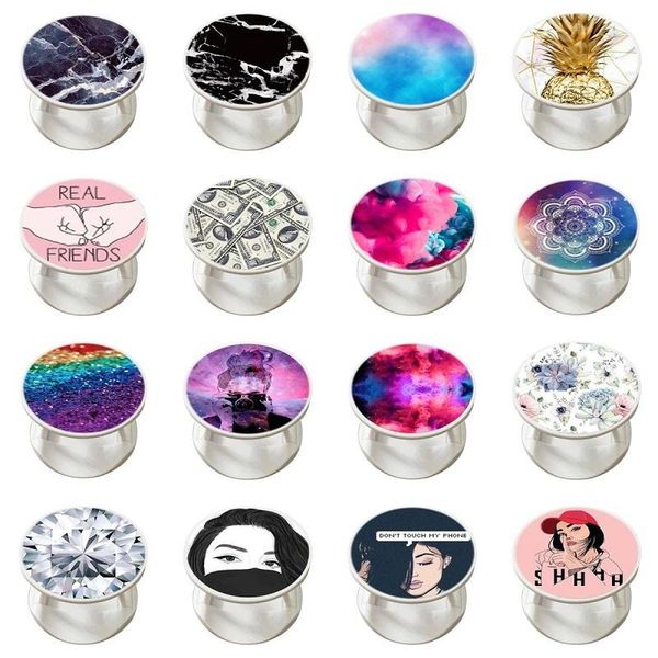 

cell phone mounts & holders finger holder stylish pattern smartphone grip phones