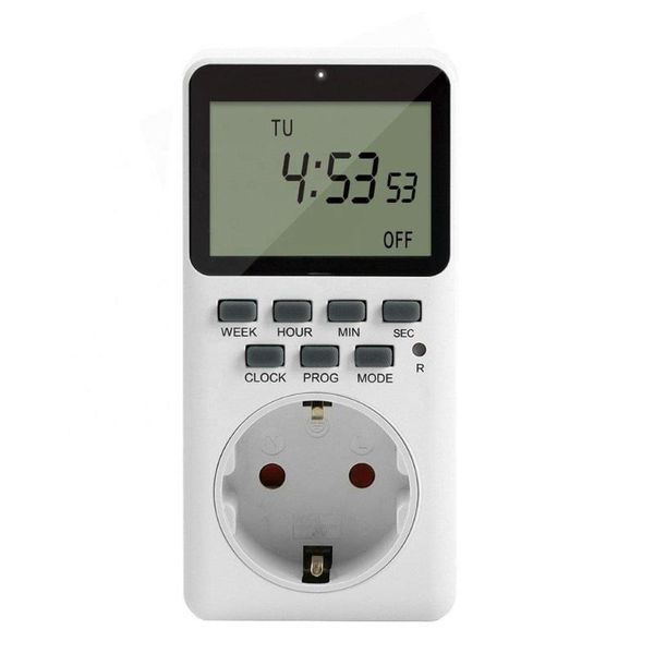 Timers Timer Timer Digital Programável Smart Interior Smart para lojas elétricas EU US UK Plug Wall Switch