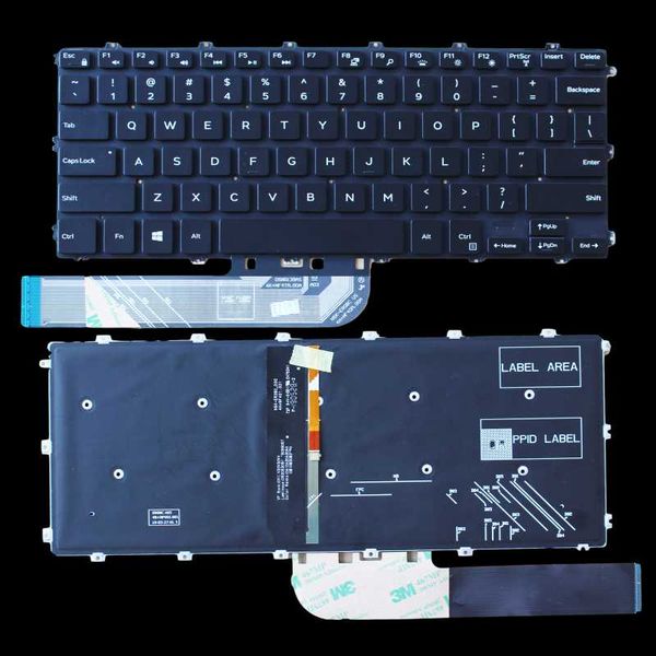 

new us lapkeyboard for 5480 5481 5482 5488 15-5580 5588 7580