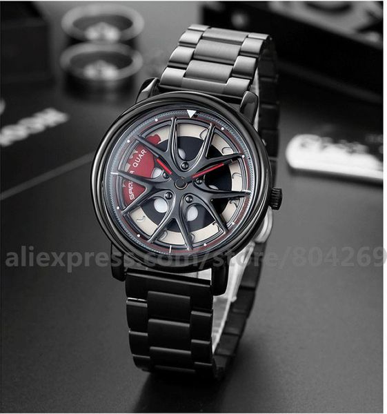 

wristwatches 50pcs/lot mens metal watch wristwatch rotate s, Slivery;brown