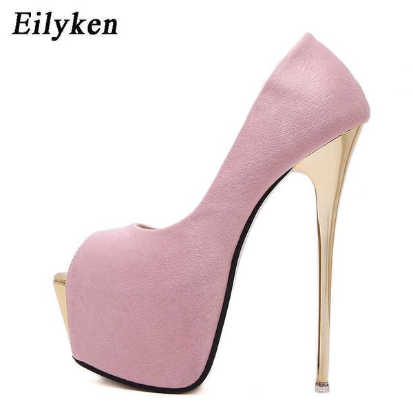 

eilyken women pumps high heels womens peep toe pumps platform shoes white black pink wedding party shoes size 34-45 y0611