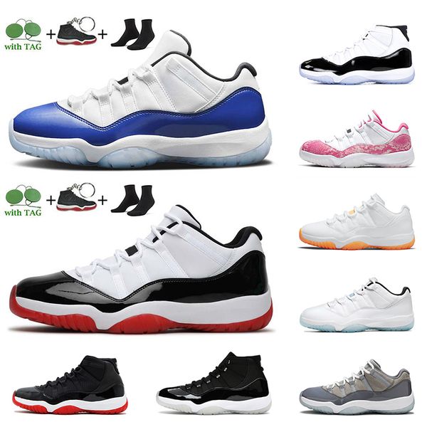 

basketball shoes 11s womens mens jumpman 11 low concord white bred off jubilee 25th anniversary cap and gown cool grey trainers sports sneak