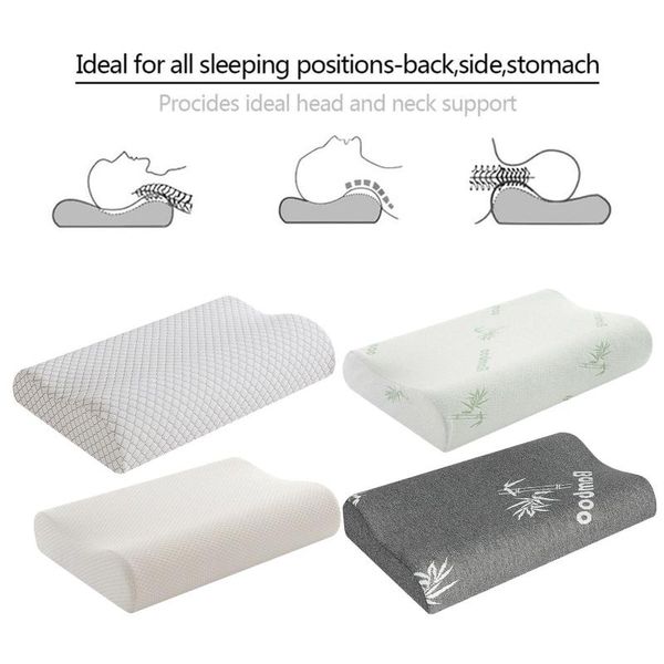 

pillow premium cervical memory foam standard neck massage