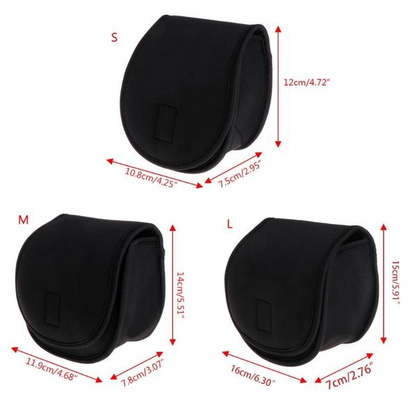 

fishing accessories reel bag protective case cover for drum/spinning/raft pouch d2tc