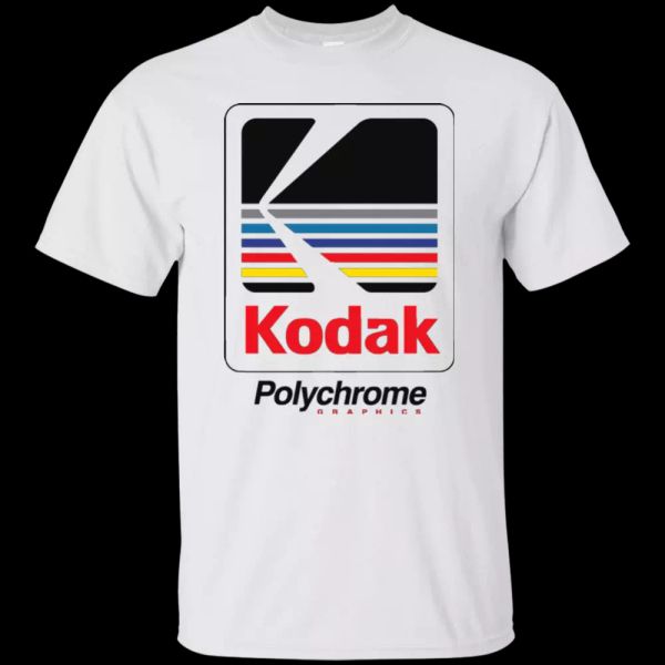 

Kodak, Polychrome, Graphics, Film, Print, Photography, T-Shirt, White;black