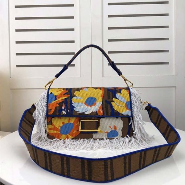 

women medium embroidery purse sac messenger pour hommes ladies shoulder bag flap wallet graceful handbag