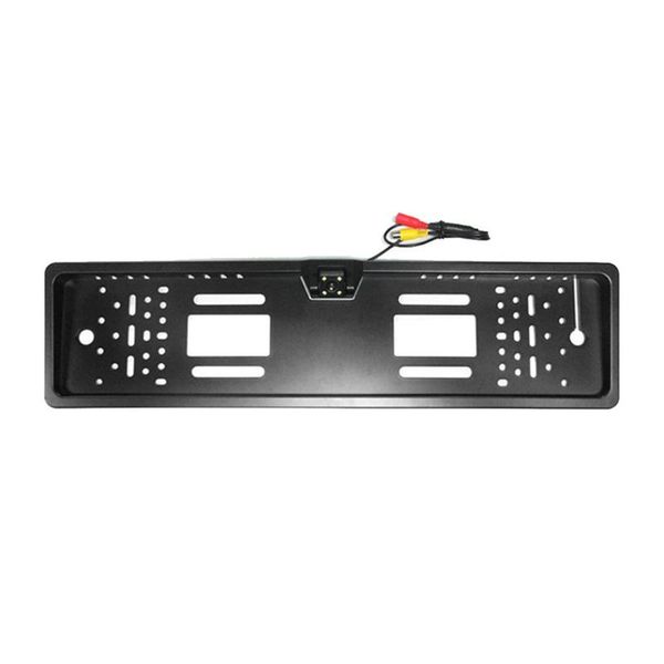 

mini cameras hd led license plate frame reversing rear view camera ccd image system super-easy installation