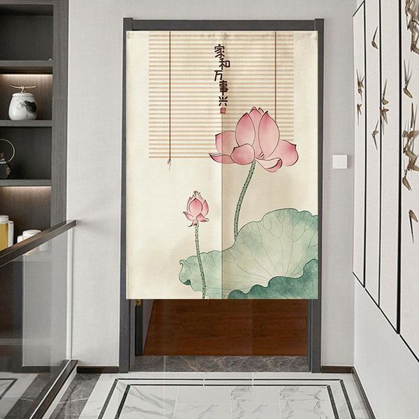 

chinese noren decorative door curtain for kitchen bedroom restaurant entrance partition short hanging customizable & drapes