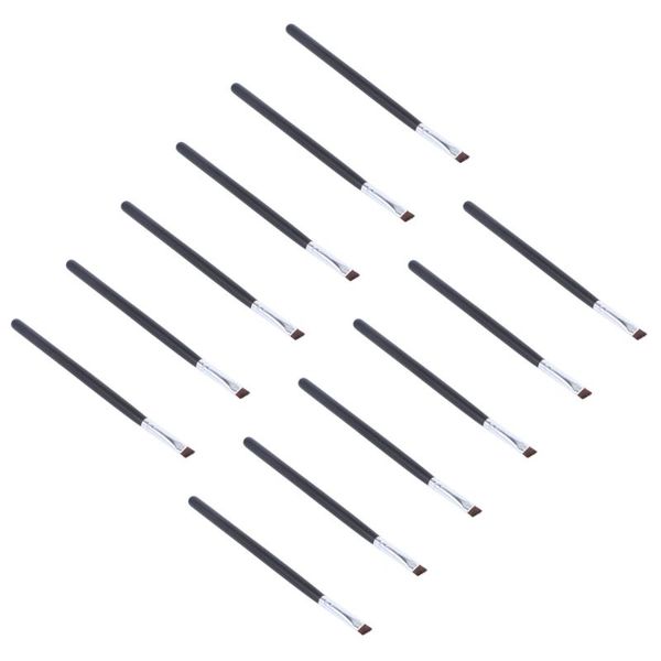 

eyelash curler 12pcs slanted angle brushes set eyeliner groom kit cosmetic tool