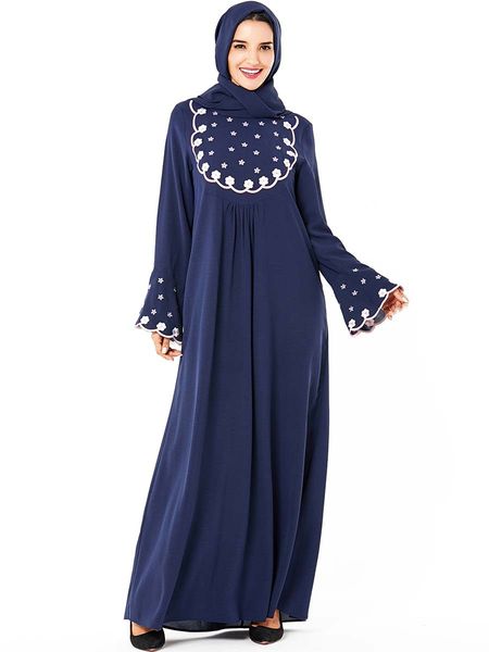 

turkey big swing hijab dress women muslim islam trumpet sleeve maxi abaya dresses kimono dubai moroccan caftan islamic clothing, Red