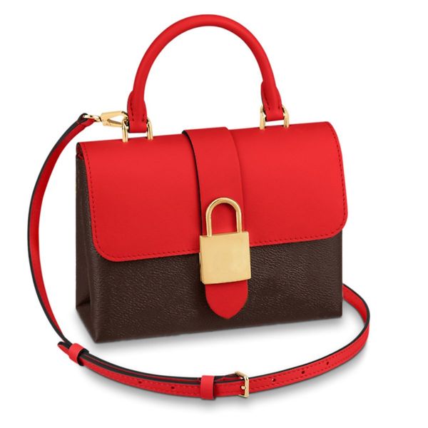

fashion ladies shoulder bag handbag presbyopia letter pattern leather lock buckle design luxury lady handbags purse clutch wallet totes back